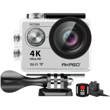 EK7000 4K Action Camera Sports WiFi Underwater Camcorder DV (Silver)