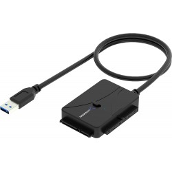 USB 3.0 to SSD/SATA/IDE 2.5/3.5/5.25-INCH Hard Drive