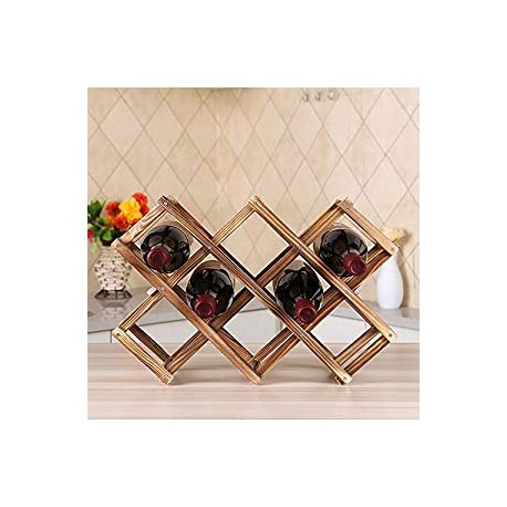 10 Bottle Wooden Stackable Wine Cellar Racks