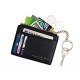 Girl Mini Wallet with Keychain (Black)