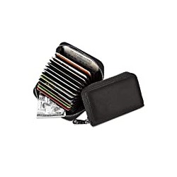 RFID Credit Card Holder Genuine Leather