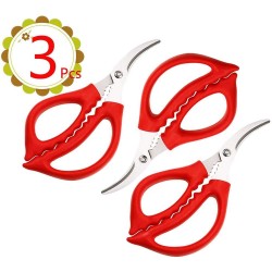 3 Pcs Seafood Lobster Shears