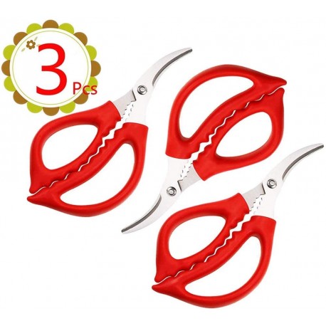 3 Pcs Seafood Lobster Shears