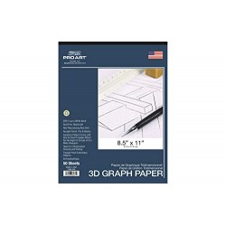 8-1/2-inch x 11-inch, 50 Sheet Tape Bound, White/Blue
