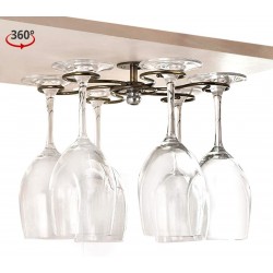 6 Hooks for Home and Bar Storage (Bronze)