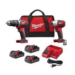 M18 Cordless Ergonomic 2-Tool Combo Kit w/ 3 Batteries