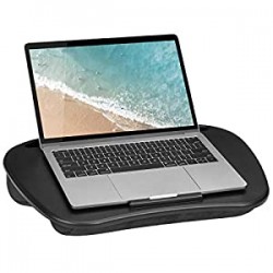 Desk with Device Ledge and Phone Holder