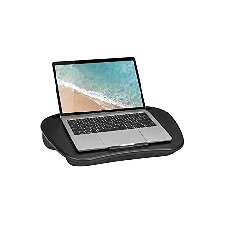 Desk with Device Ledge and Phone Holder