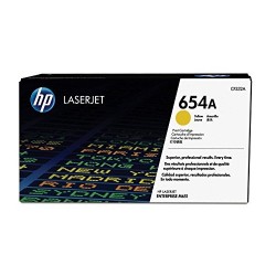 HP 654A (CF332A) Yellow Original Toner Cartridge