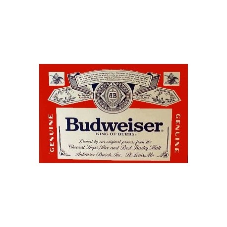 Budweiser Classic Flag 3' x 5' Beer Banner