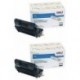 OKI 52123601 Toner Cartridge, 15000 Page Yield, Sold as 2 Each, Black (BND00230)