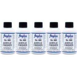 Angelus Brand Acrylic Leather Paint Finisher No. 600-4oz