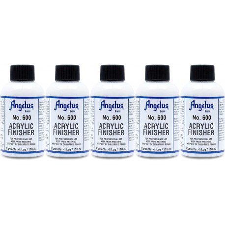 Angelus Brand Acrylic Leather Paint Finisher No. 600-4oz