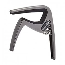 Zinc Alloy Guitar Capo for Acoustic and Electric Guitar, Black
