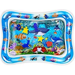 Inflatable Water mat,Activity Center Your Baby's Stimulation Growth