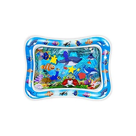 Inflatable Water mat,Activity Center Your Baby's Stimulation Growth