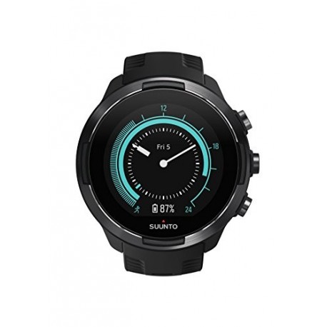 Suunto 9 Watch, Black (without HR strap)