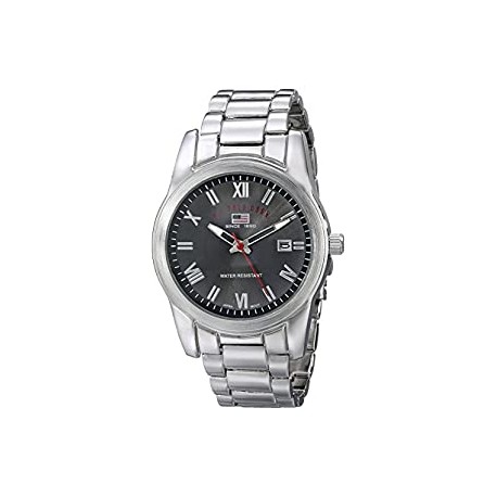 U.S. Polo Assn. Sport Men's US8002 Silver-tone Sporty Bracelet Watch