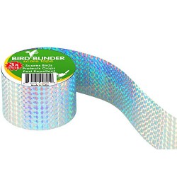 Pack 5 of Bird Repellent Scare Tape (Triple Thick) - 147 feet x 2 inch Deterrent