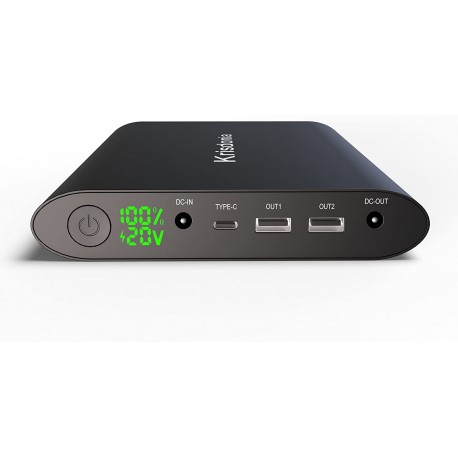 50000mAh Laptop Power Bank 5/9/12/16/20V Portable Laptop Battery Charger