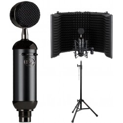 Blue Blackout Spark SL XLR Condenser Microphone with Auray Filter and Reflection Filter Tripod Mic Stand