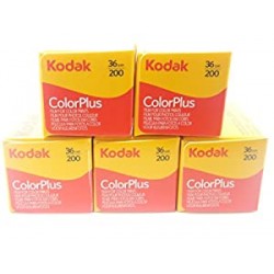 5 Rolls of Kodak colorplus 200
