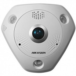 Hikvision DS-2CD6362F-IVS 3072 X 2048 Network Surveillance Camera, 6 MP, White
