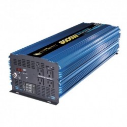 Power Bright PW6000-12 Power Inverter 6000 Watt 12 Volt DC To 110 Volt AC