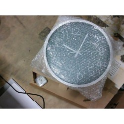 Silver Clock Living Room