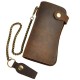 Mens Genuine Leather Bifold Wallet
