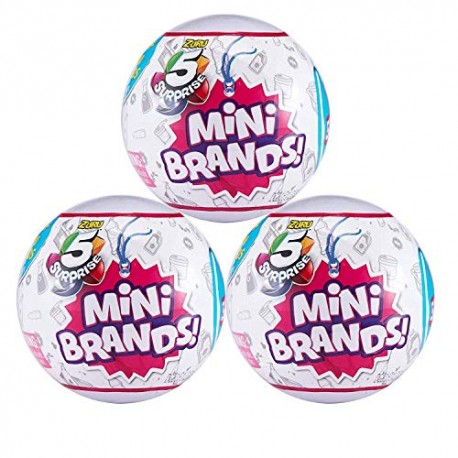5-Surprise Mini Brands Collectible Capsule Ball