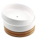 6 Inch Modern White Ceramic Round Succulent Cactus Planter Pot