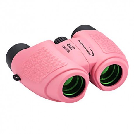 Kids Compact Binoculars Gift for 5-9 Years Old Girl Boys