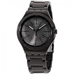 Irony Quartz Movement Black Dial Men's Watch YWB404G