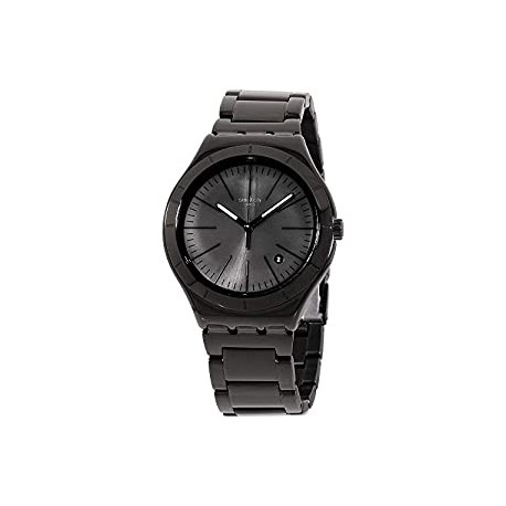 Irony Quartz Movement Black Dial Men's Watch YWB404G