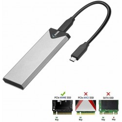 M.2 NVMe PCIe USB Type-C USC-C SSD