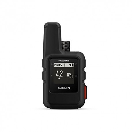 Garmin inReach Mini - Lightweight and Compact Satellite Communicator, Black, 010-01879-01