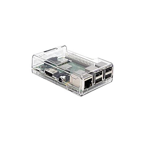 SB Components Raspberry Pi 3 Model B+ Transparent Case