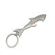 Creative Keychain, Shark Style Metal Bottle Opener Keychain Accessories