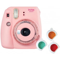 Instax Mini 9 Instant Camera Clear Pink