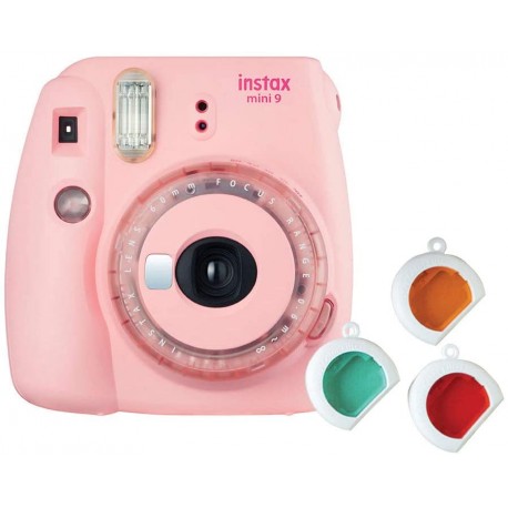 Instax Mini 9 Instant Camera Clear Pink