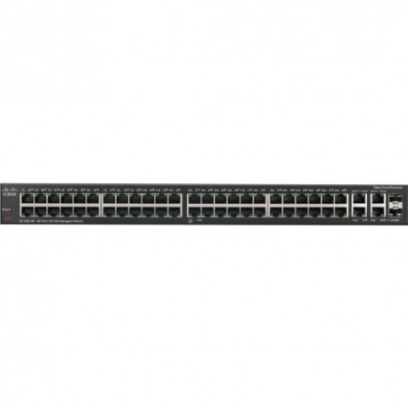 Cisco SF300-48PP 48-port 10/100 PoE+ Managed Switch with Gig Uplinks