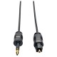 TRIPP LITE A104-03M Ultra Thin TOSLINK to Mini TOSLINK Digital SPDIF