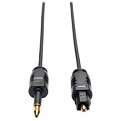 TRIPP LITE A104-03M Ultra Thin TOSLINK to Mini TOSLINK Digital SPDIF