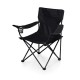 Portable Folding Camp Chair, Black