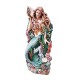 Melody's Cove Mermaid Coastal Decor Wall Sculpture, 29 Inch, Full Color