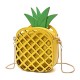 Small Crossbody Bag Cute Cartoon Purse Pineapple Fruit Shape Shoulder