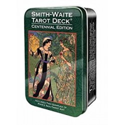 Smith-Waite Centennial Tarot Deck in a Tin