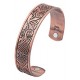 Raven Irish Knotwork Birds Magnetic Health Cuff Bracelet Men Women Jewelry