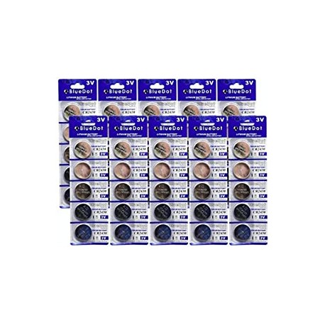 CR2430 Lithium Cell Battery, 50 Count